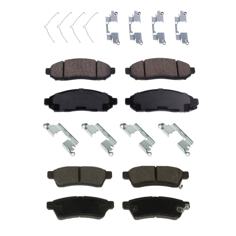 Disc Brake Pad Set CarParts SET-STPSSCP1094-4-A