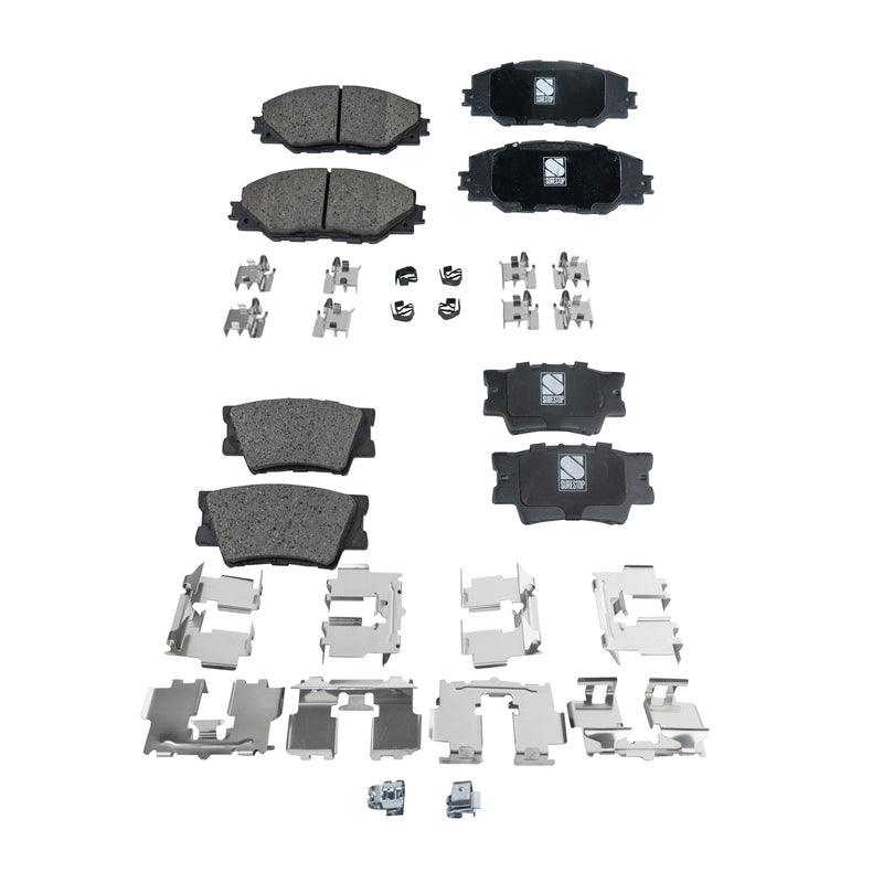 Disc Brake Pad Set CarParts SET-STPSSCP1211-4-B