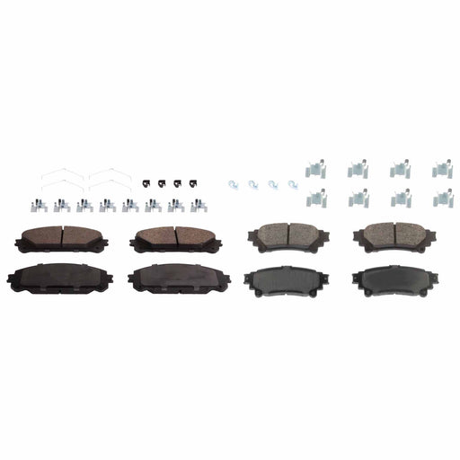 Disc Brake Pad Set CarParts SET-STPSSCP1324-4-A