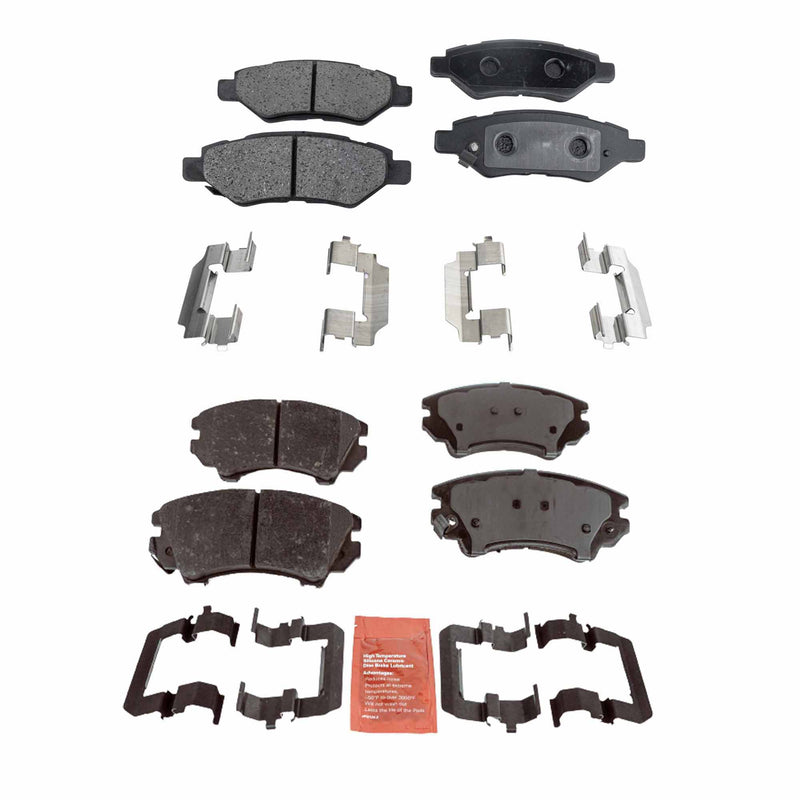 Disc Brake Pad Set CarParts SET-STPSSCP1404-4-B