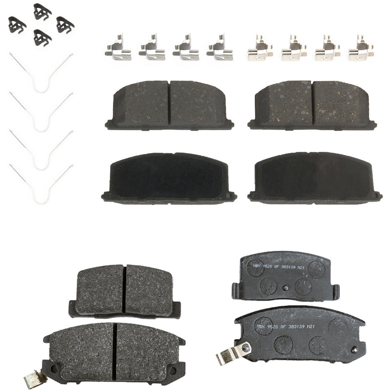 Disc Brake Pad Set CarParts SET-STPSSCP242-4-A