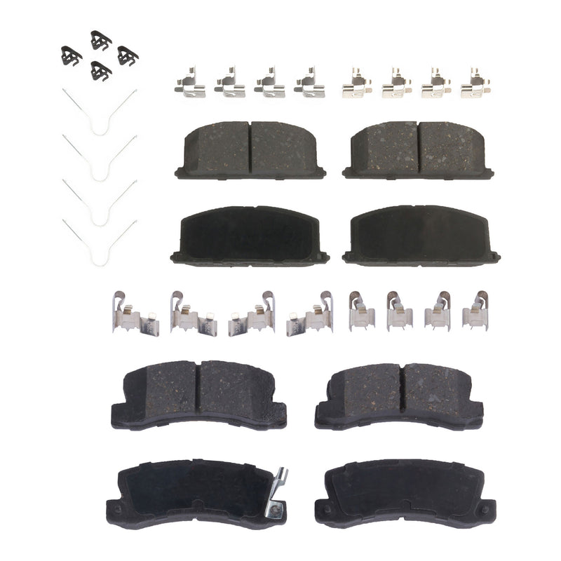 Disc Brake Pad Set CarParts SET-STPSSCP242-4-C
