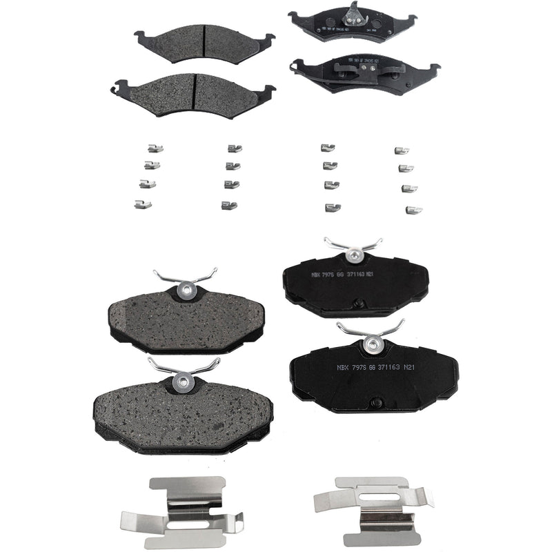 Disc Brake Pad Set CarParts SET-STPSSCP421-4