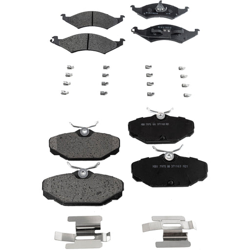 Disc Brake Pad Set CarParts SET-STPSSCP421-4
