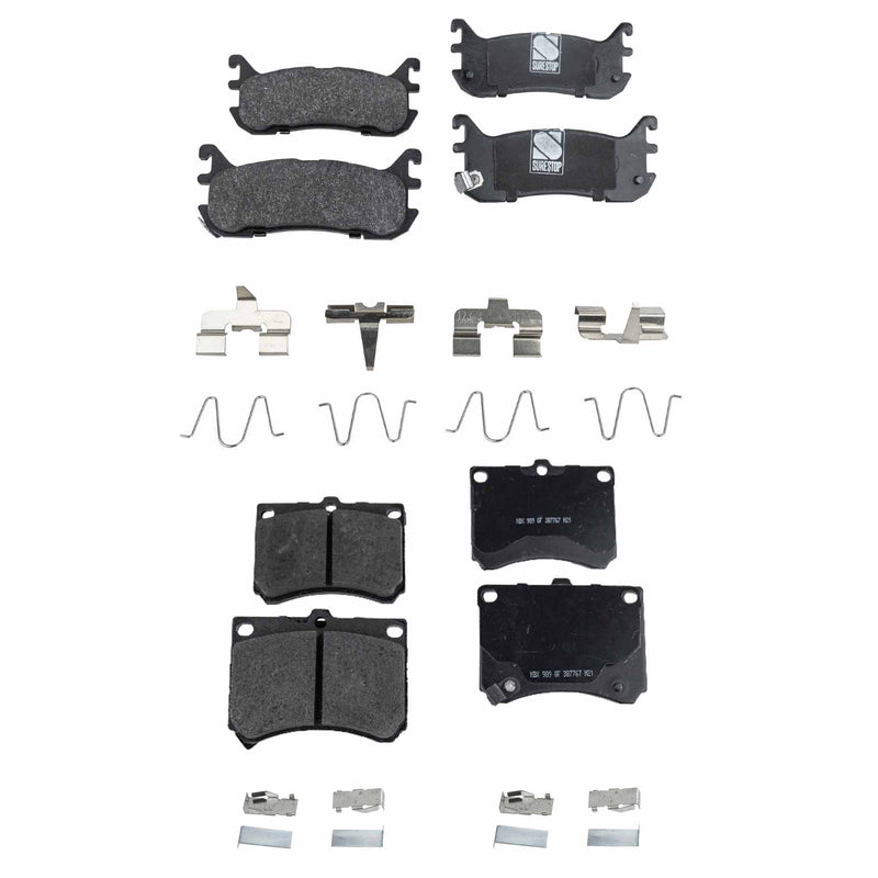 Disc Brake Pad Set CarParts SET-STPSSCP473-4-B