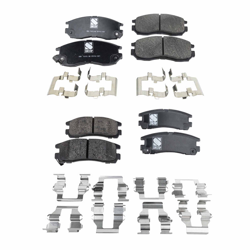 Disc Brake Pad Set CarParts SET-STPSSCP484-4-A