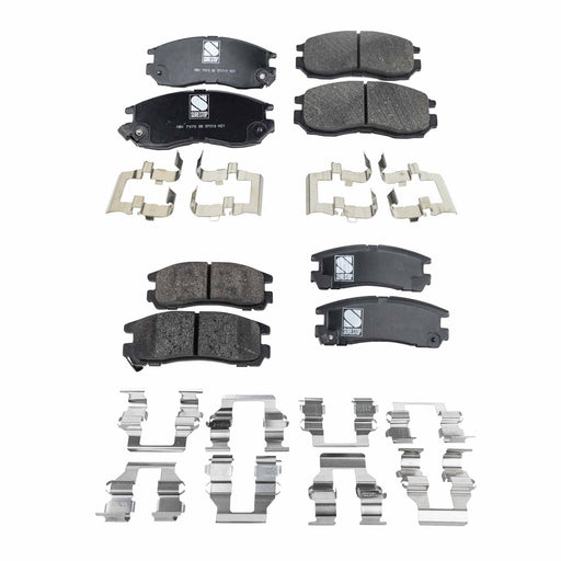 Disc Brake Pad Set CarParts SET-STPSSCP484-4-A