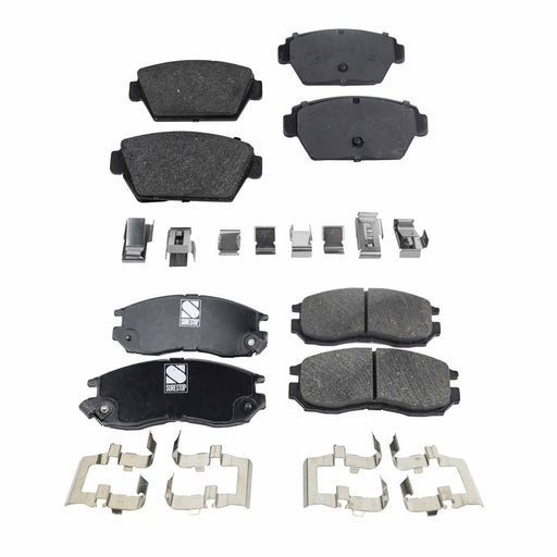 Disc Brake Pad Set CarParts SET-STPSSCP484-4-B