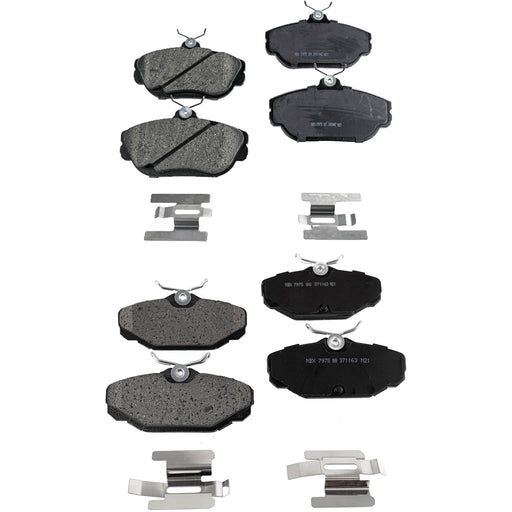 Disc Brake Pad Set CarParts SET-STPSSCP601-4