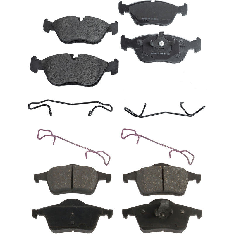 Disc Brake Pad Set CarParts SET-STPSSCP618-4-C