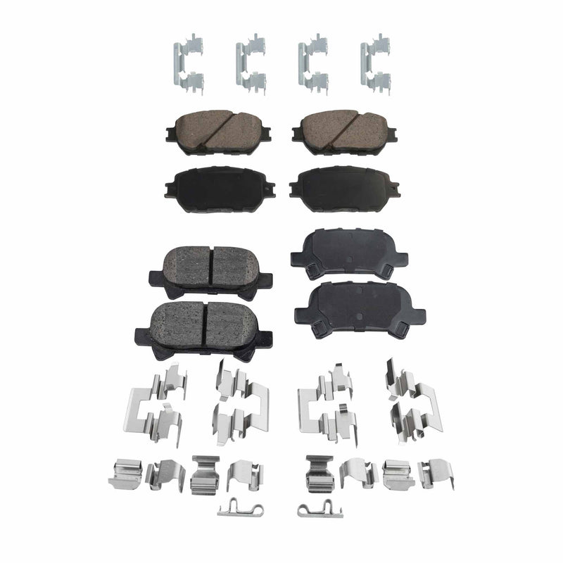 Disc Brake Pad Set CarParts SET-STPSSCP908-4-A