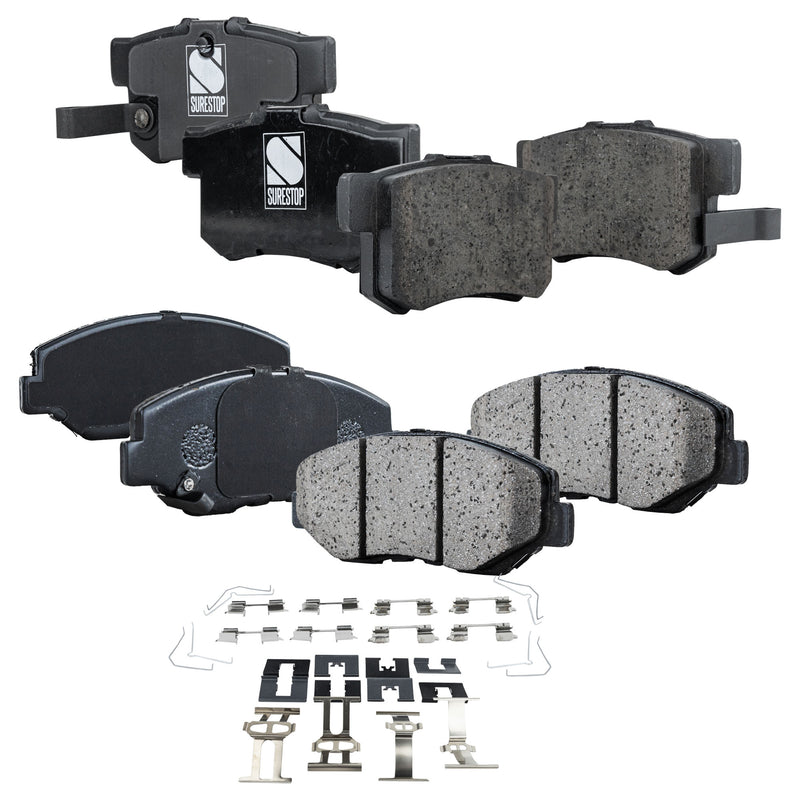 Disc Brake Pad Set CarParts SET-STPSSCP914-4-B