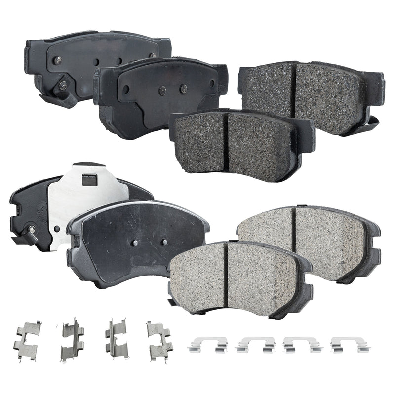 Disc Brake Pad Set CarParts SET-STPSSCP924-4-A