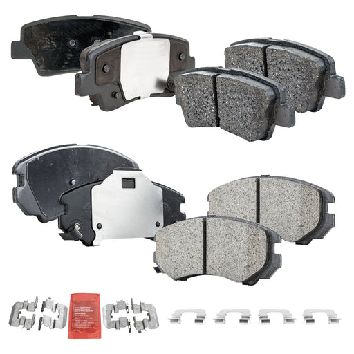 Disc Brake Pad Set CarParts SET-STPSSCP924-4-B