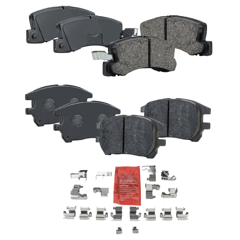 Disc Brake Pad Set CarParts SET-STPSSCP930-4