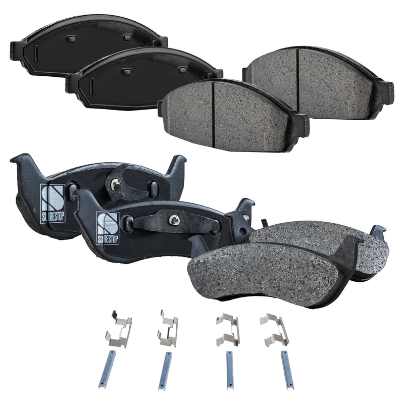 Disc Brake Pad Set CarParts SET-STPSSCP931-4-A