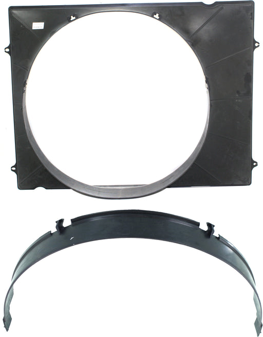 Engine Cooling Fan Shroud CarParts SET-T160316-2