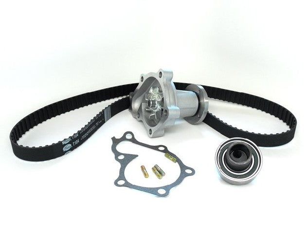 Engine Timing Belt Kit with Water Pump Gates TCKWP104