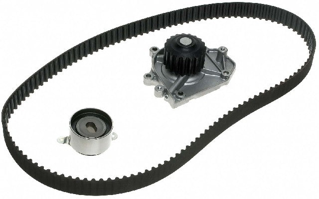 Engine Timing Belt Kit with Water Pump Gates TCKWP184A