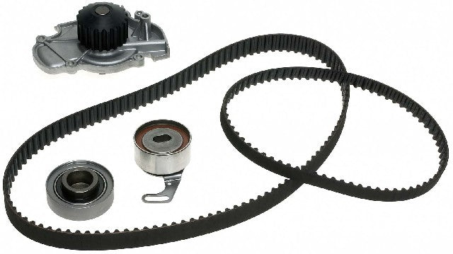 Engine Timing Belt Kit with Water Pump Gates TCKWP186