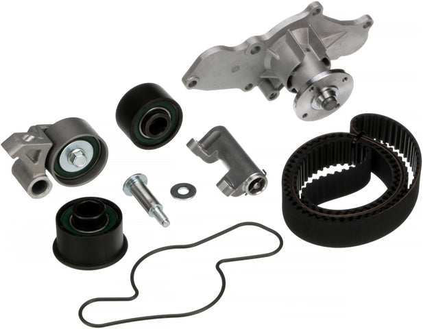 Engine Timing Belt Kit with Water Pump Gates TCKWP214