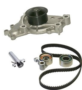 Engine Timing Belt Kit with Water Pump Gates TCKWP257