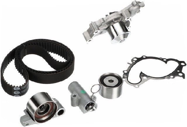 Engine Timing Belt Kit with Water Pump Gates TCKWP257B