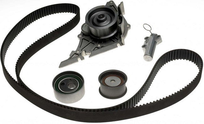 Engine Timing Belt Kit with Water Pump Gates TCKWP297