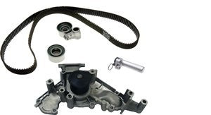 Engine Timing Belt Kit with Water Pump Gates TCKWP298