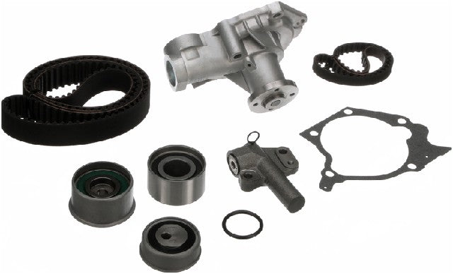 Engine Timing Belt Kit with Water Pump Gates TCKWP313