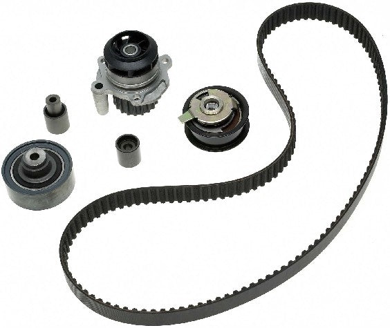 Engine Timing Belt Kit with Water Pump Gates TCKWP321