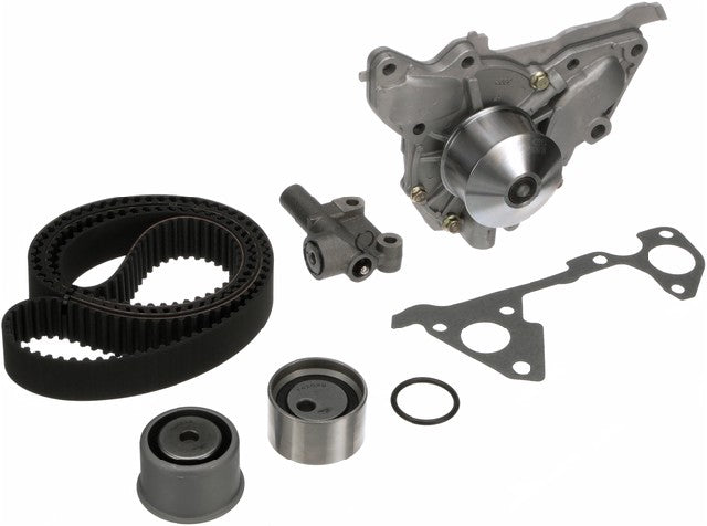 Engine Timing Belt Kit with Water Pump Gates TCKWP323