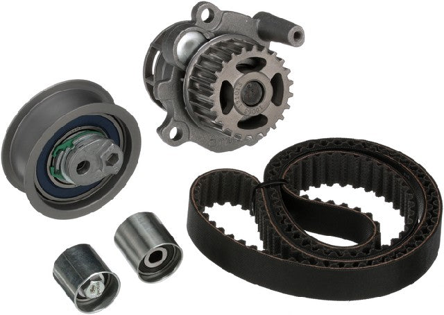 Engine Timing Belt Kit with Water Pump Gates TCKWP334M