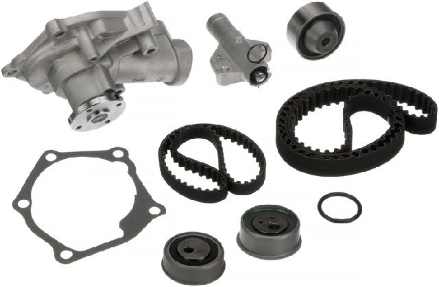 Engine Timing Belt Kit with Water Pump Gates TCKWP340