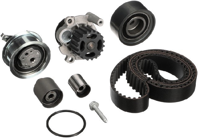 Engine Timing Belt Kit with Water Pump Gates TCKWP342