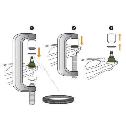 Suspension Ball Joint Mevotech TXK80629