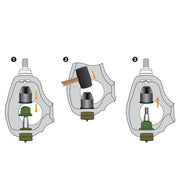 Suspension Ball Joint Mevotech TXMS40546