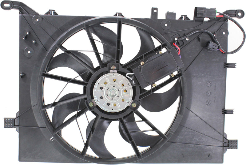 Auxiliary Engine Cooling Fan Assembly CarParts V160906